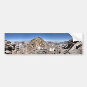 Mt Whitney Trail Wappen Panorama - Sierra Autoaufkleber