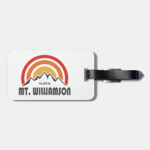 Mt. Williamson California Gepäckanhänger