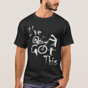 MTB-Absturz habe ich Got, diesen Fall Downhill Ret T-Shirt
