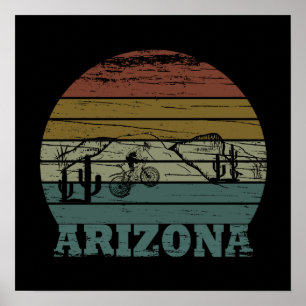 Mtb Az Sedona - Arizona Mountainbike Poster