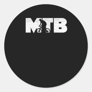 MTB Bike Mountain Bike Outdoor Mountainbike Runder Aufkleber