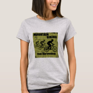 MTB-Downhill-Fahrradfahrer - Mountainbiking T-Shirt