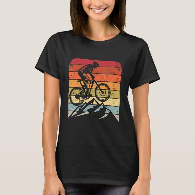 Mtb Downhill Mountainbike T-Shirt (Vorderseite)
