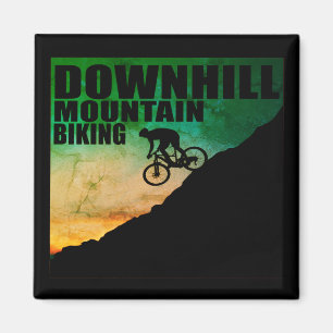 MTB Downhill-Mountainbiking Magnet