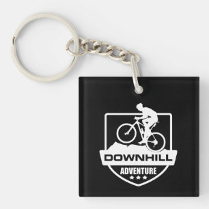 MTB Downhill-Mountainbiking Schlüsselanhänger