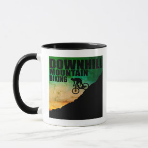 MTB Downhill-Mountainbiking Tasse