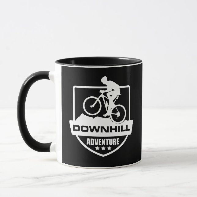 MTB-Downhill-Mountainbiking Tasse (Links)