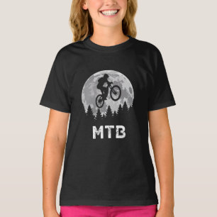 MTB-Fahrradfahrer Retro-Mountainbiking T-Shirt