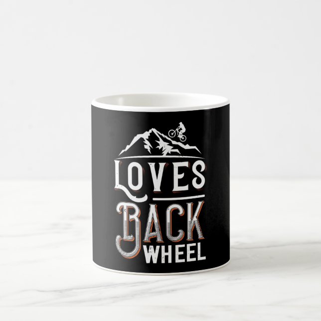MTB - Liebt Hinterrad Kaffeetasse (Mittel)