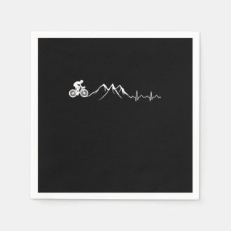 MTB Mountain Bike Biker Gift Cyclist Herzstück Serviette