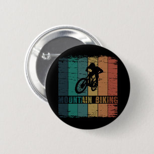 Mtb Mountainbike Vintag Button