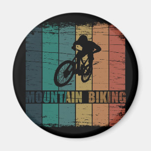 Mtb Mountainbike Vintag Magnet