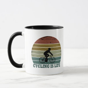 Mtb Mountainbiken Lustiges Radfahren Tasse