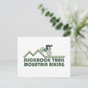 Mtb Mountainbiken - Slickrock Trails Utah Feiertagspostkarte