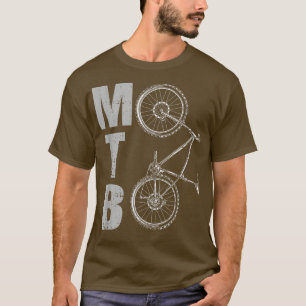 MTB Pedal Mountainbike Triathlon Downhill Ri T-Shirt