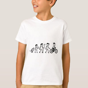 Mtb-Radsport Bmx Stickfigur Radfahren Mountainbike T-Shirt