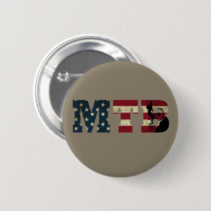 mtb US-Flagge Vintag Amerika Button