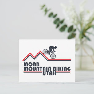 Mtb Utah - Moab Mountainbiken Feiertagspostkarte