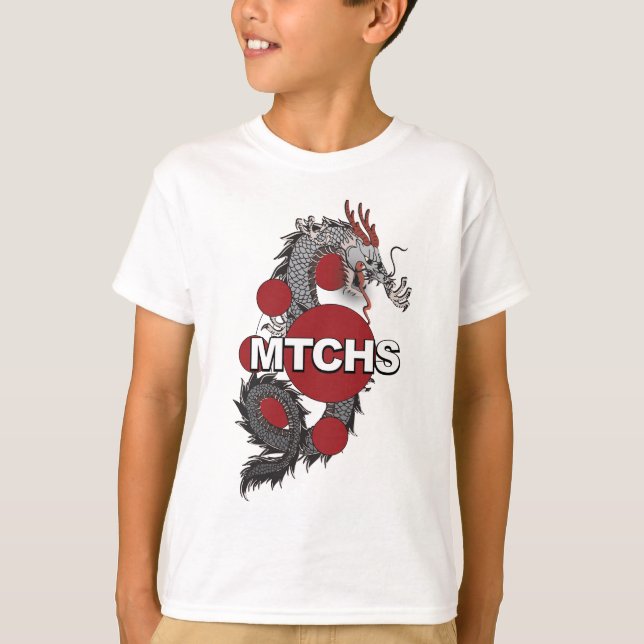 MTCHS-Dragon-Logo T-Shirt (Vorderseite)