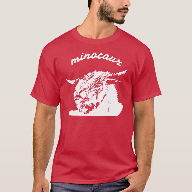 MtG alte Schule Minotaur T-Shirt (Vorderseite)