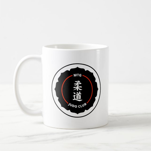 MTG Judo-Verein-Plan-Logo-Tasse Kaffeetasse (Links)