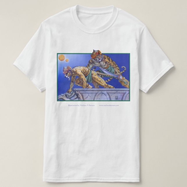 MtG-Katzenkrieger T-Shirt (Design vorne)