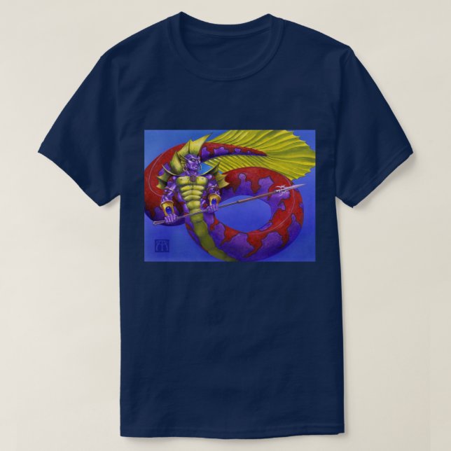 MtG Lord of Atlantis T-Shirt (Design vorne)
