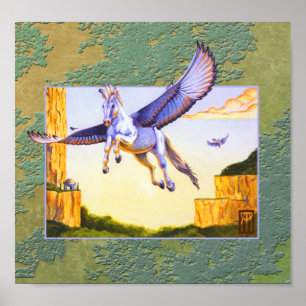 MtG Mesa Pegasus drucken Poster
