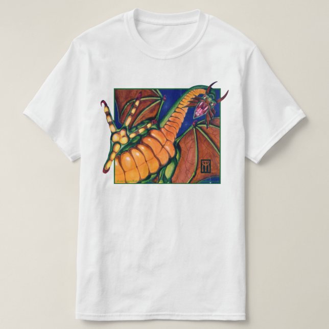 MtG Shivan Dragon T-Shirt (Design vorne)