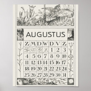 Mtheo van hoytema - kalender - Reiherkunst - Übere Poster