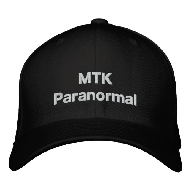 MTKParanormal Team Hat Bestickte Kappe (Vorderseite)