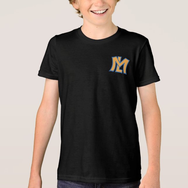 MTL Hunde und Homeruns Tri-Blend Shirt (Vorderseite)