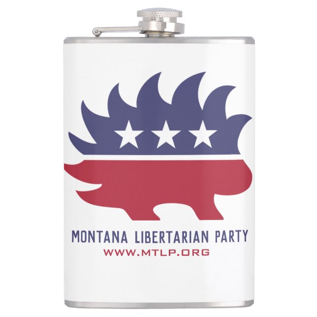 MTLP Porcy Flask Flachmann (Vorderseite)