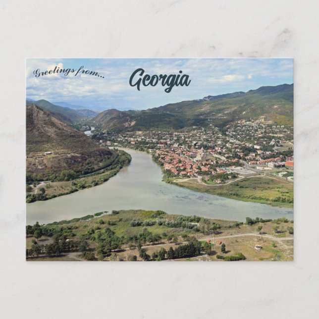 Mtskheta Georgien Postkarte (Vorderseite)