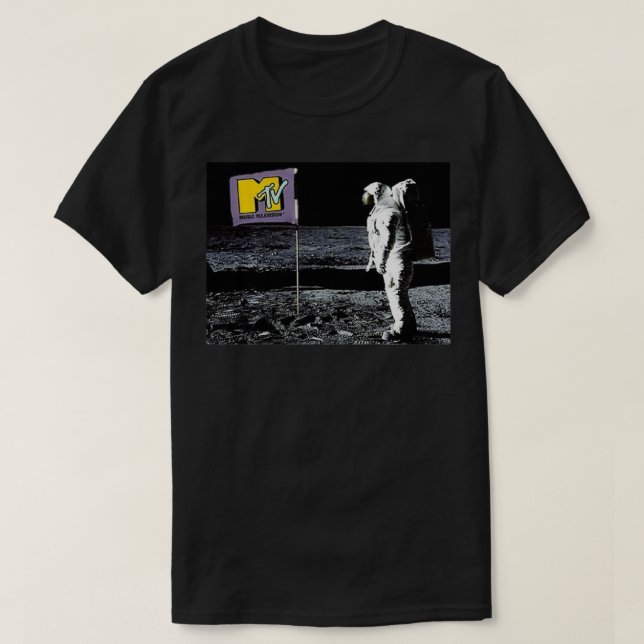 MTV Astronaut Moon T-Shirt (Design vorne)