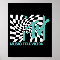 MTV-Schachbrettwellen-Optische-Täuschung-Stil