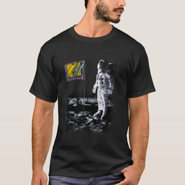 MTV Spaceman Mondmannlandung T-Shirt (Vorderseite)