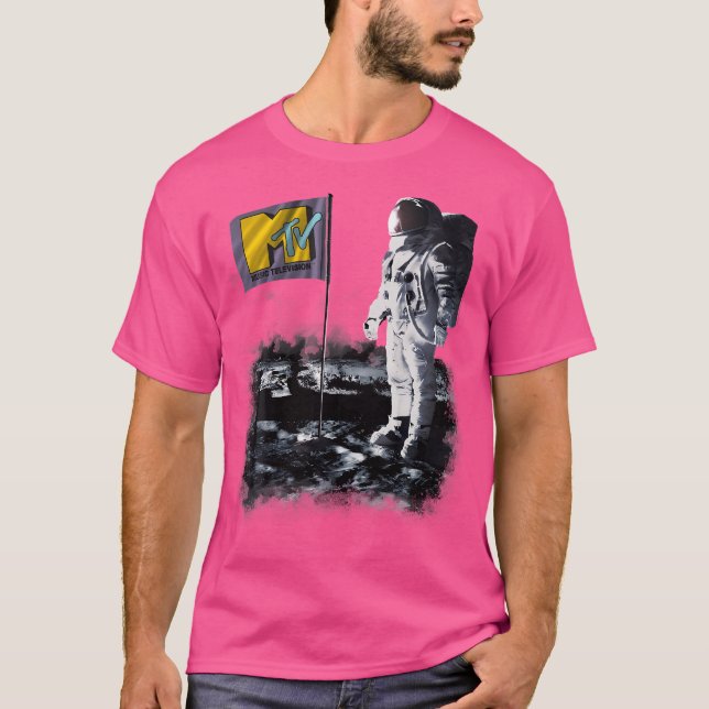 Mtv Spaceman Moon Man Landing T-Shirt (Vorderseite)