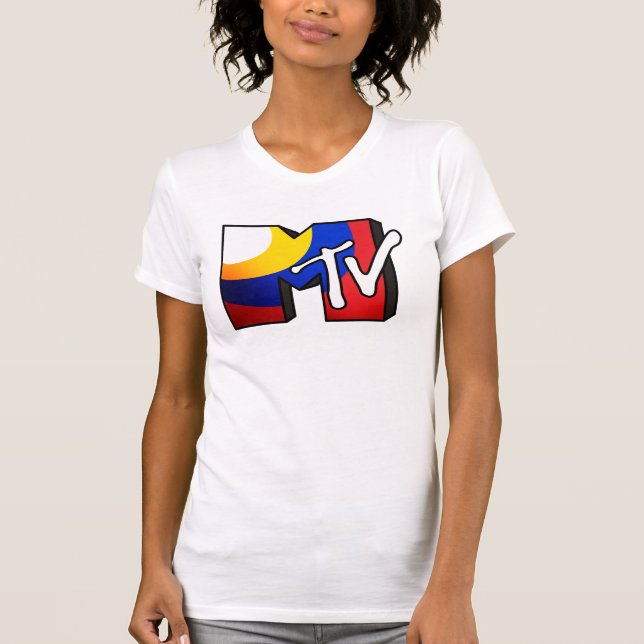 MTV Women's T - Shirt White (Vorderseite)