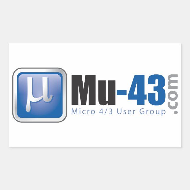 Mu-43 Aufkleber (Vorderseite)