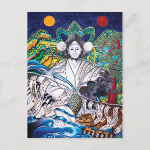 Mu Altar Postcard Feiertagspostkarte