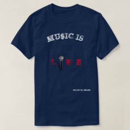 MU$IC IST LEBEN T-Shirt