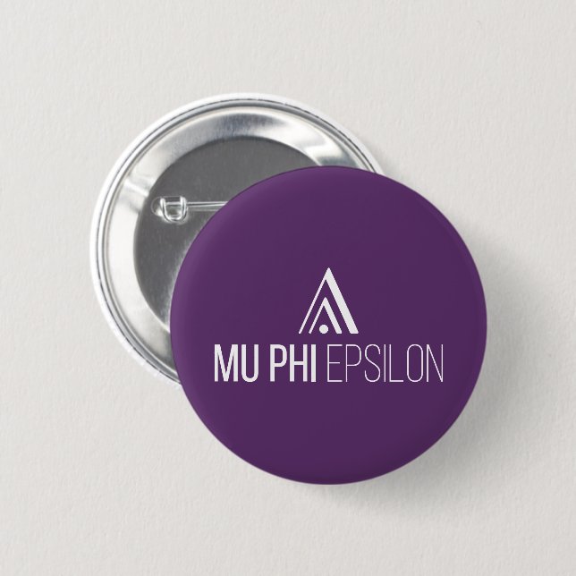 Mu Phi Epsilon-Logo Button (Vorne & Hinten)