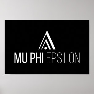 Mu Phi Epsilon-Logo Poster