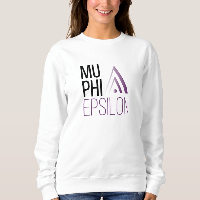 Mu Phi Epsilon-Logo Sweatshirt (Vorderseite)