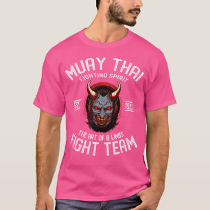 Muay Thai auf Krieger geschützt durch Muay Thai T-Shirt