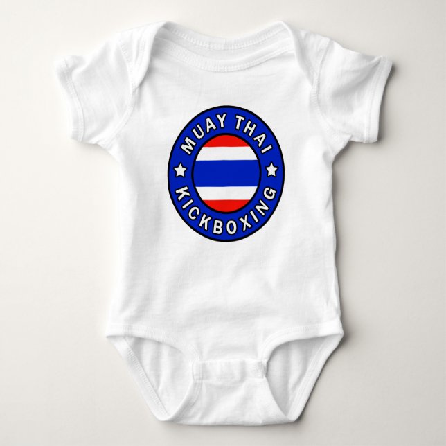 Muay Thai Baby Strampler (Vorderseite)
