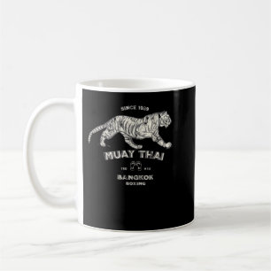 Muay Thai Bangkok Retro Vintage 162 Kaffeetasse