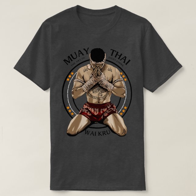 Muay Thai Boran Wai Kru 1 T-Shirt (Design vorne)