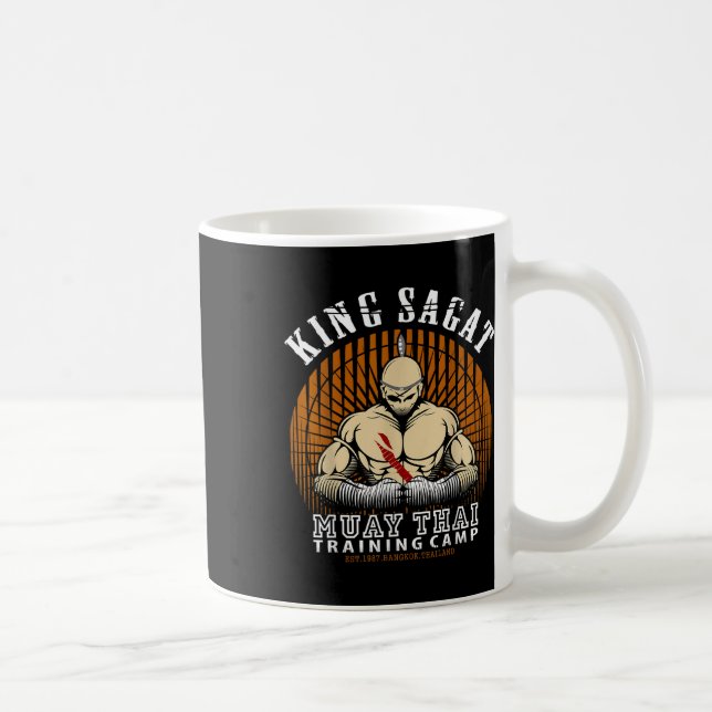 Muay-Thai-Box-Trainingsstudio - Sagat-Trainingscam Kaffeetasse (Rechts)